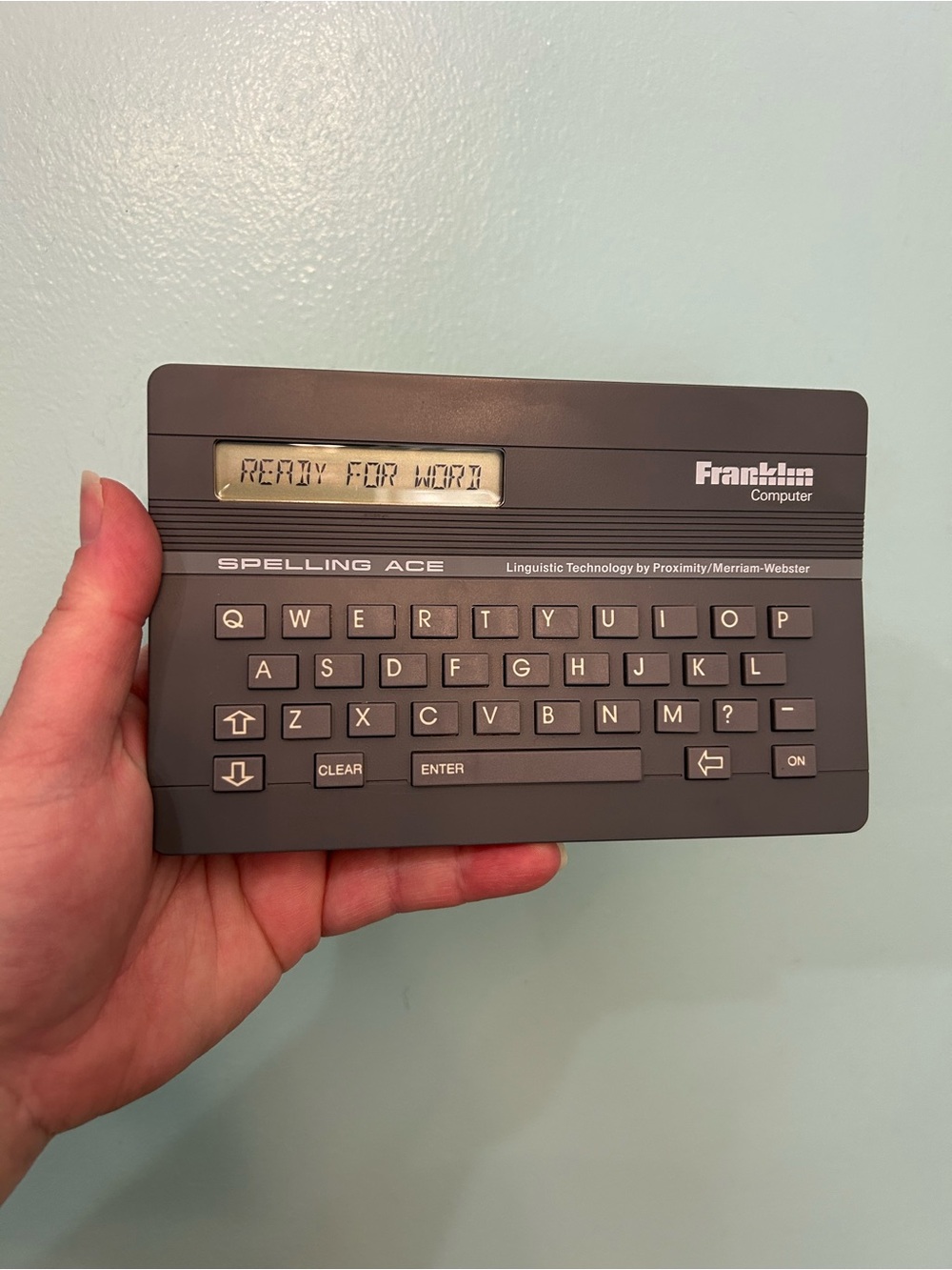 Franklin Computer Spelling Ace Second Edition SA-98 Electronic Speller